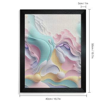 Amazon | ダイヤモンドアート キット レインボー風水彩